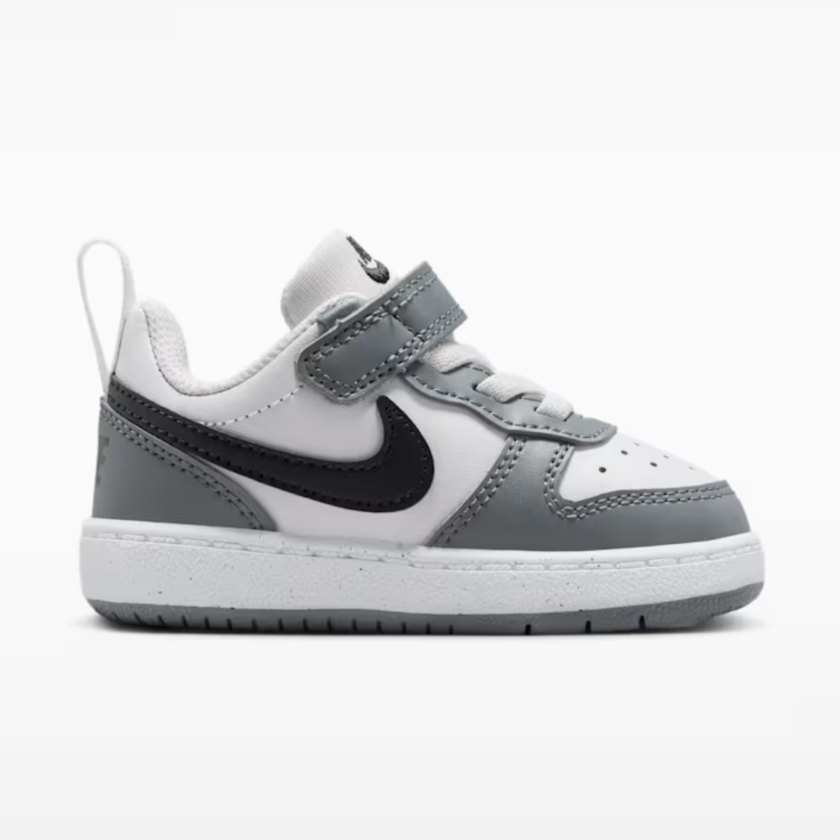 Nike Court Borough Low Recraft – BabyToddler – Platinum Tint/Smoke Grey/White/Black