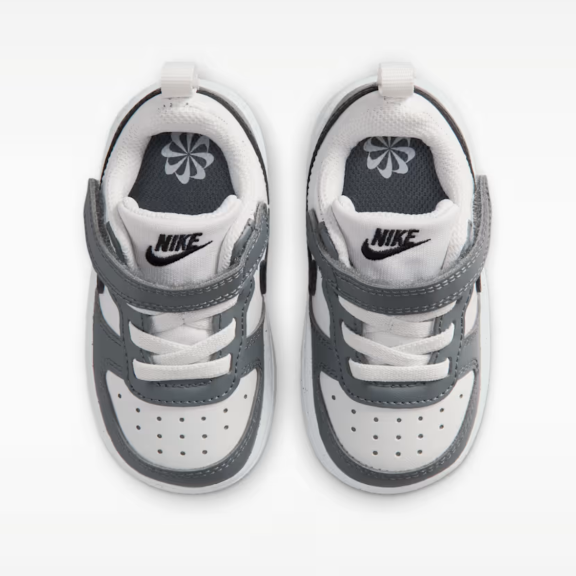 Nike Court Borough Low Recraft – BabyToddler – Platinum TintSmoke GreyWhiteBlack (2)