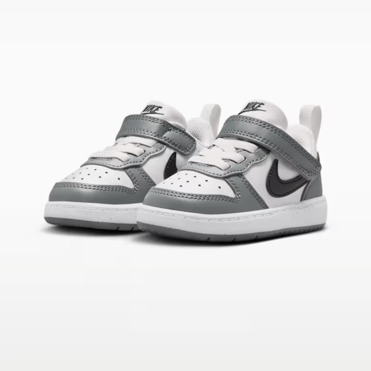 Nike Court Borough Low Recraft – BabyToddler – Platinum TintSmoke GreyWhiteBlack (3)