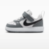 Nike Court Borough Low Recraft BabyToddler Platinum TintSmoke GreyWhiteBlack 5