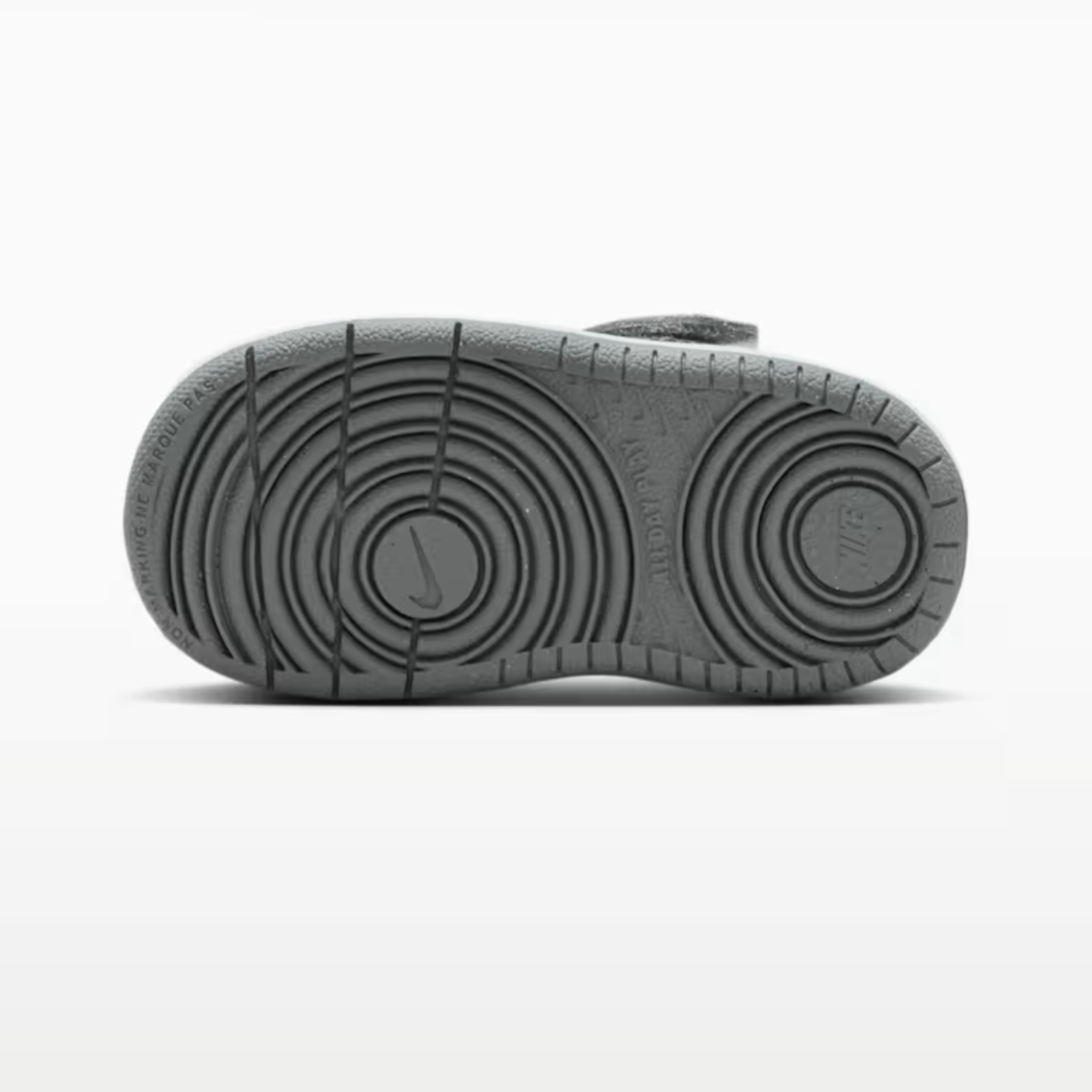 Nike Court Borough Low Recraft – BabyToddler – Platinum TintSmoke GreyWhiteBlack (6)