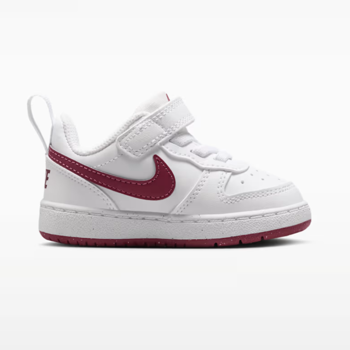 Nike Court Borough Low Recraft – BabyToddler – White/Pink Smoke