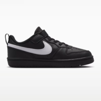 Nike Court Borough Low Recraft - Little Kids - BlackBlackWhite (1)