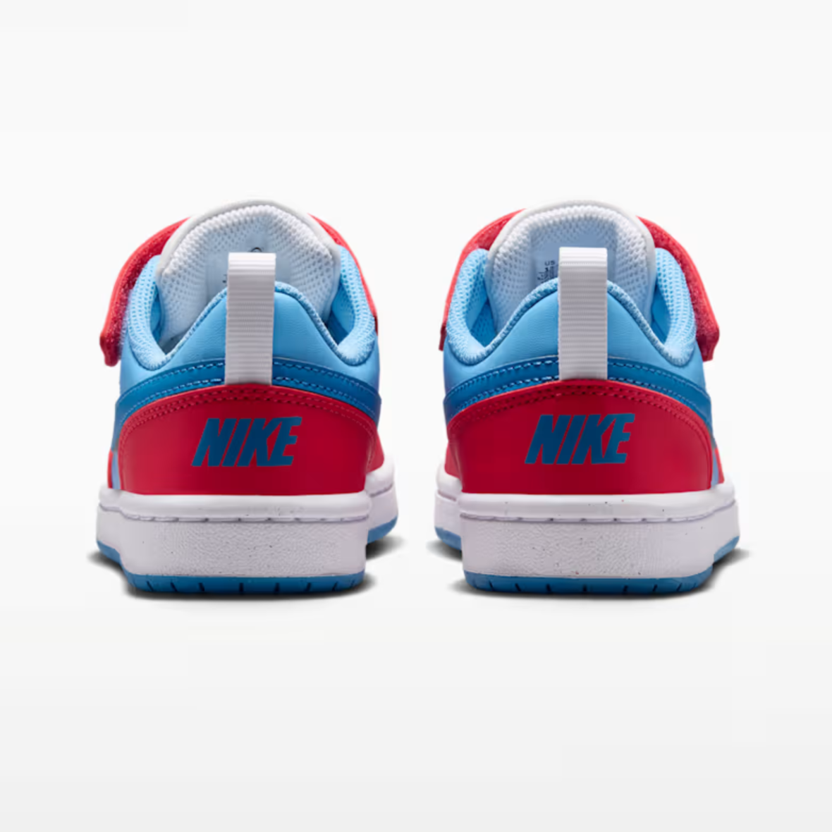 Nike Court Borough Low Recraft – Little Kids – Fusion RedFootball BlueWhiteEnergy (4)