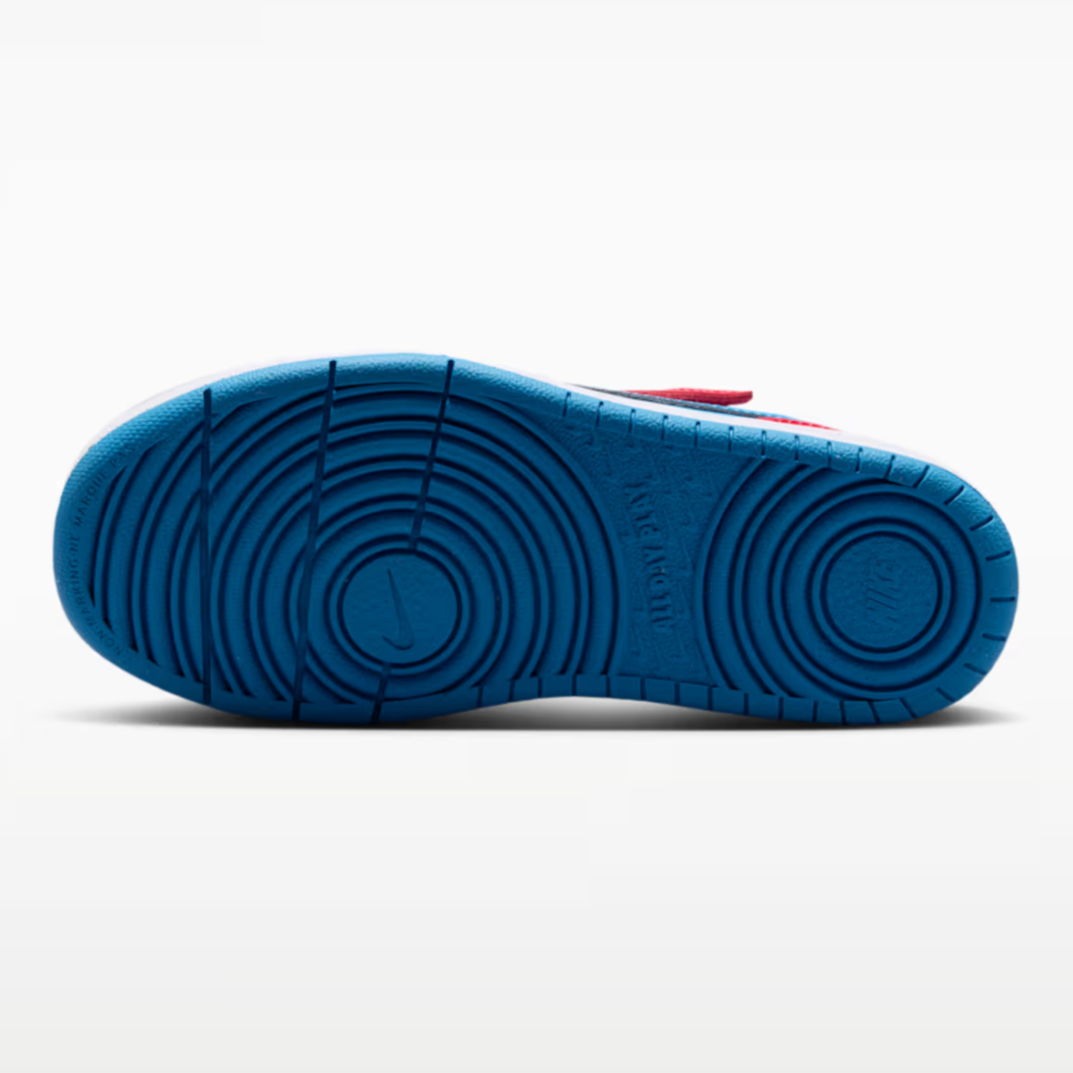 Nike Court Borough Low Recraft – Little Kids – Fusion RedFootball BlueWhiteEnergy (6)