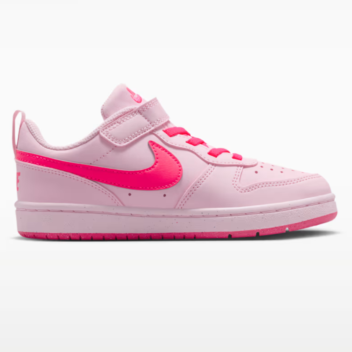 Nike Court Borough Low Recraft – Little Kids – Pink Foam/White/Hyper Pink