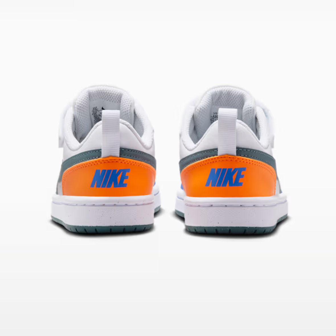 Nike Court Borough Low Recraft – Little Kids – WhiteMalachiteBlue CrystalMineral Slate (4)