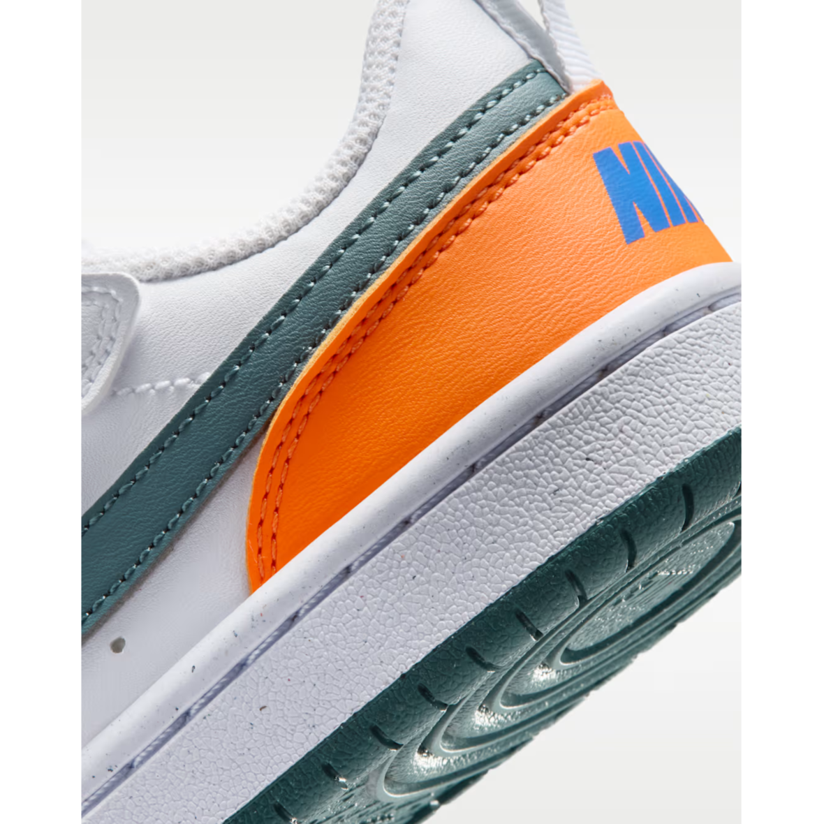 Nike Court Borough Low Recraft – Little Kids – WhiteMalachiteBlue CrystalMineral Slate (8)