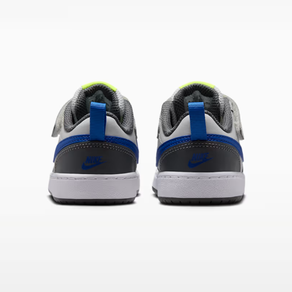 Nike Court Borough Low 2 – BabyToddler – Grey FogIron GreyVoltGame Royal (4)