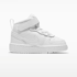 Nike Court Borough Mid 2 BabyToddler WhiteWhiteWhite 1