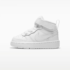 Nike Court Borough Mid 2 BabyToddler WhiteWhiteWhite 3