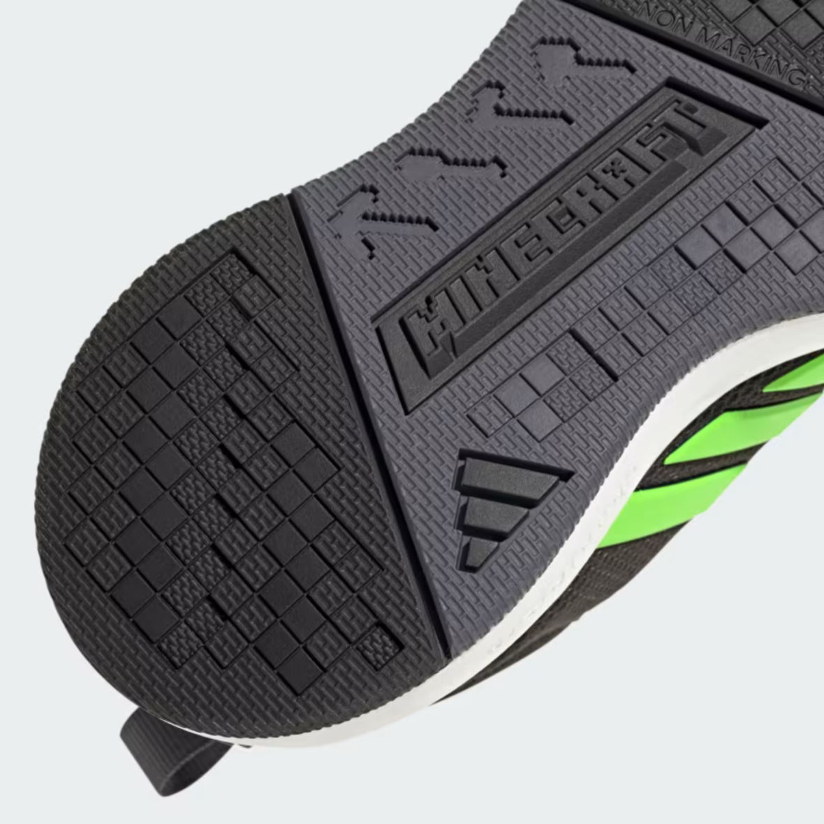 Adidas Minecraft Pro Shoes – Children – Core BlackCloud WhiteAurora Onix (10)