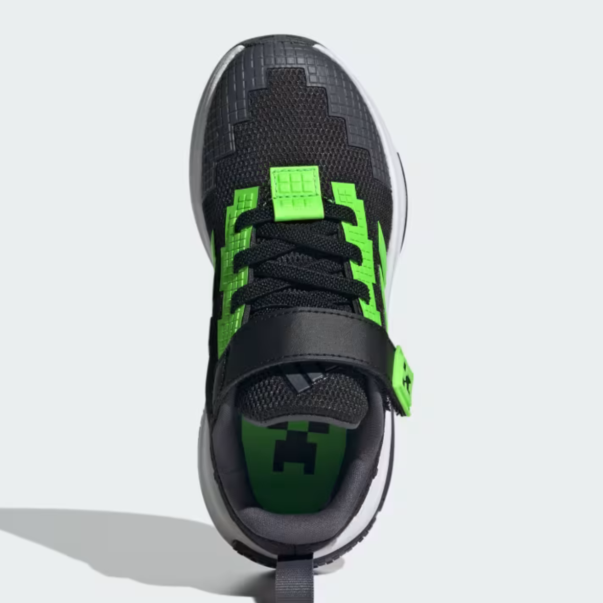 Adidas Minecraft Pro Shoes – Children – Core BlackCloud WhiteAurora Onix (2)